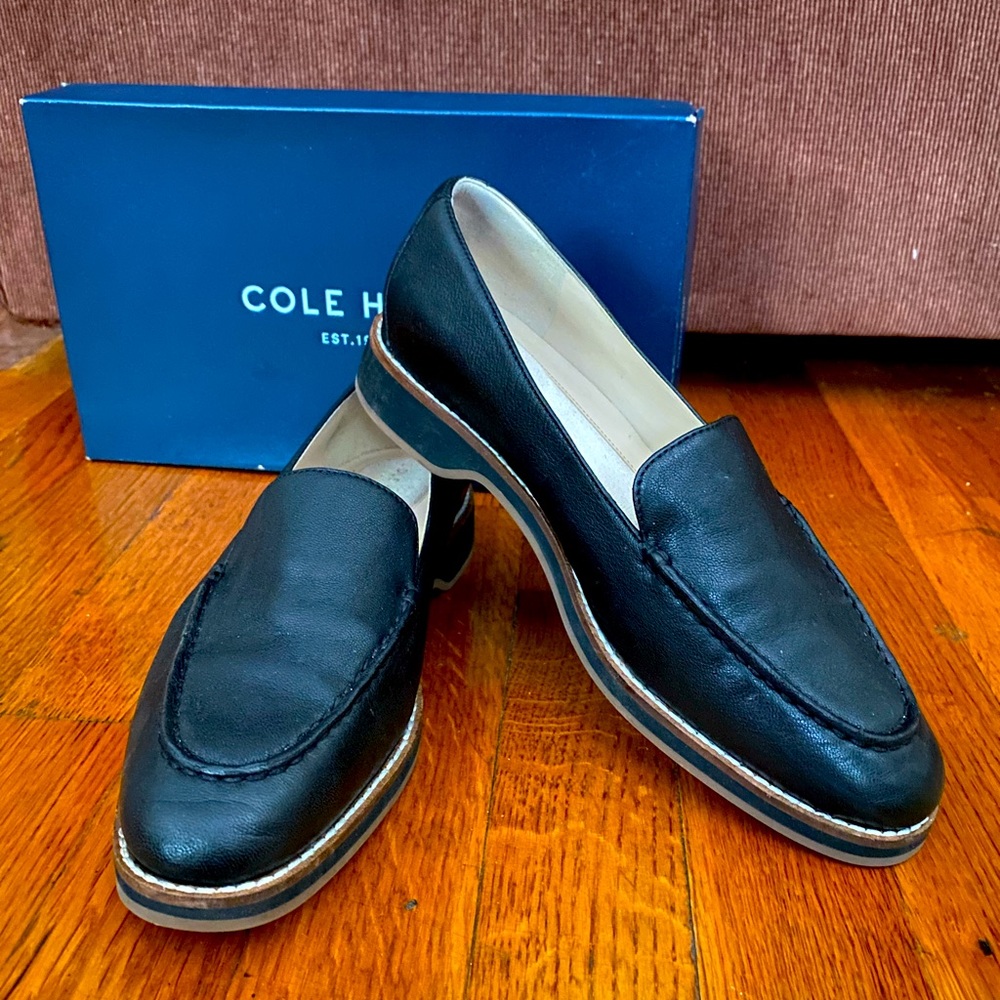 Cole Haan leather loafers